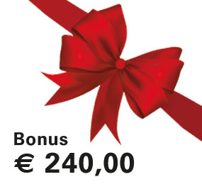 Bonus rot € 240,00